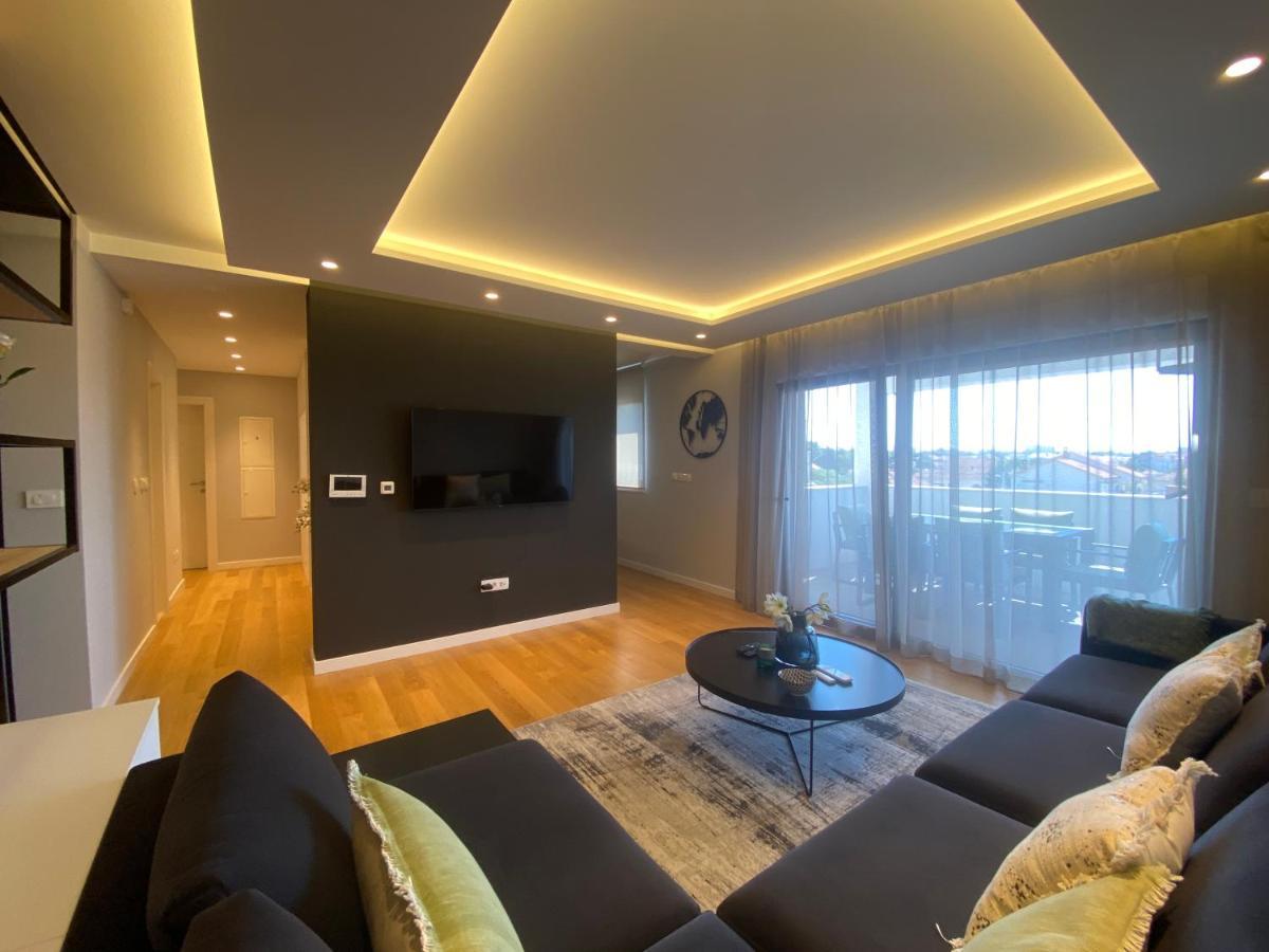 Shell Sky Luxury Penthouse With Private Pool Apartment Zadar Bagian luar foto