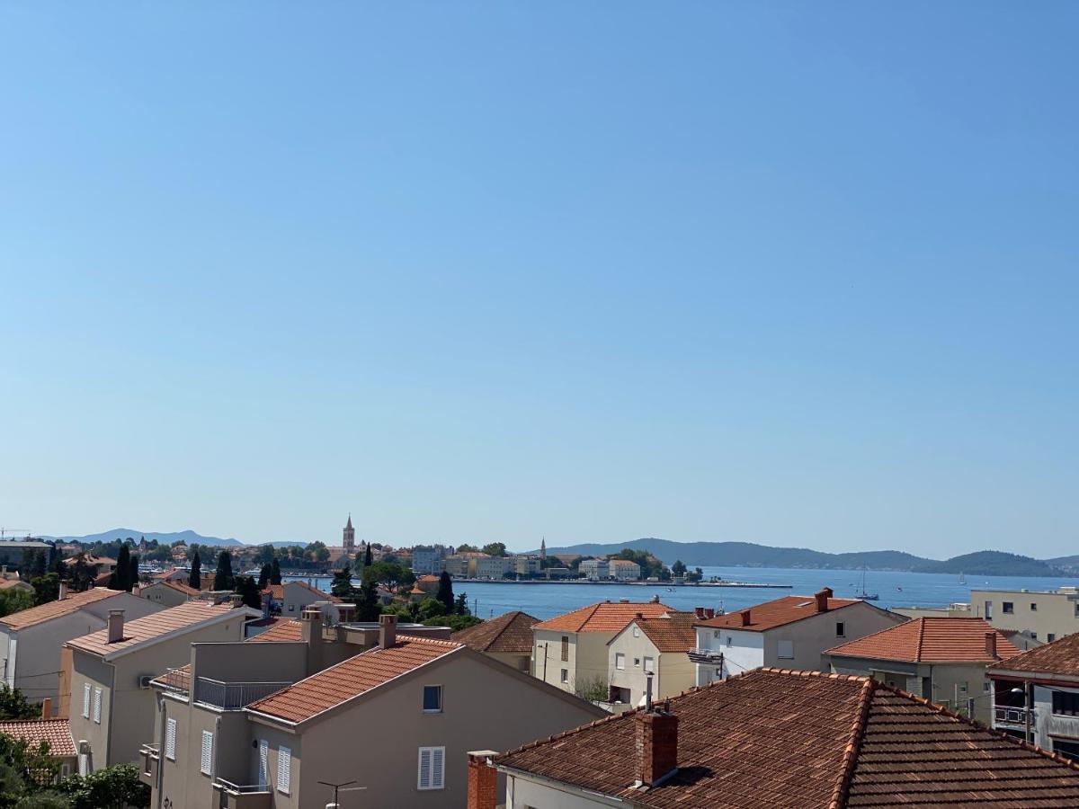 Shell Sky Luxury Penthouse With Private Pool Apartment Zadar Bagian luar foto