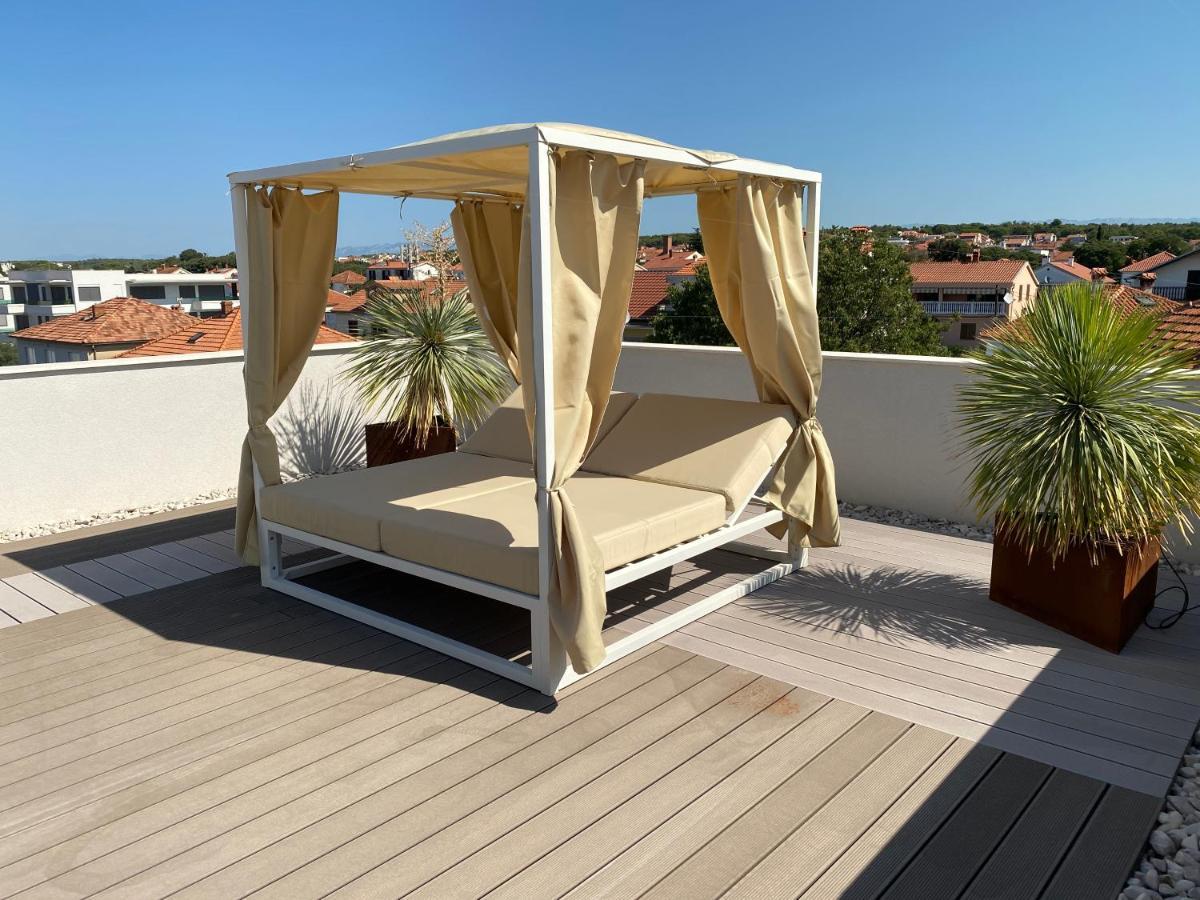 Shell Sky Luxury Penthouse With Private Pool Apartment Zadar Bagian luar foto